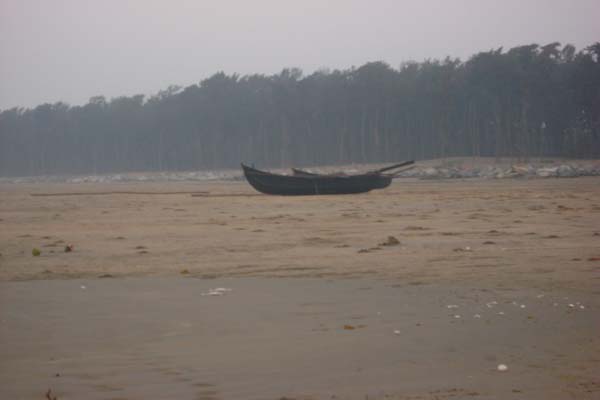 Bankiput Beach - A Fishing Boat